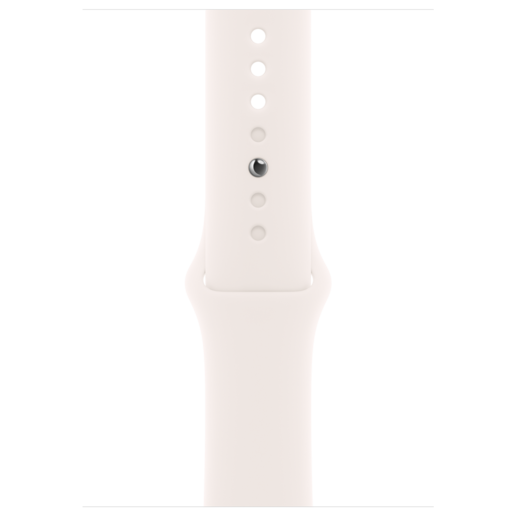 اپل واچ سری 11 رزگلد با بند اسپرت سیلیکون لایت بلاش با گارانتی